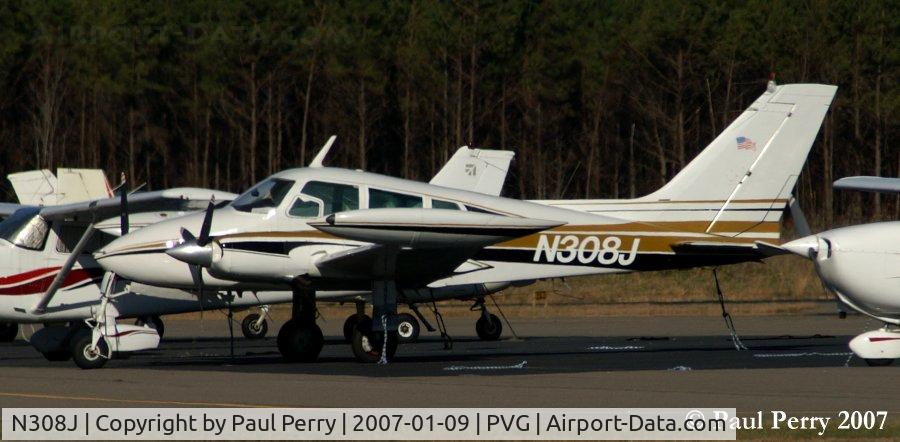 N308J, 1965 Cessna 310J C/N 310J0142, Back in one piece, looking good