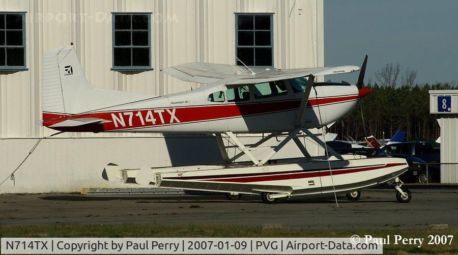 N714TX, 1984 Cessna A185F Skywagon 185 C/N 18504423, Most likely getting some service from Aerodyne