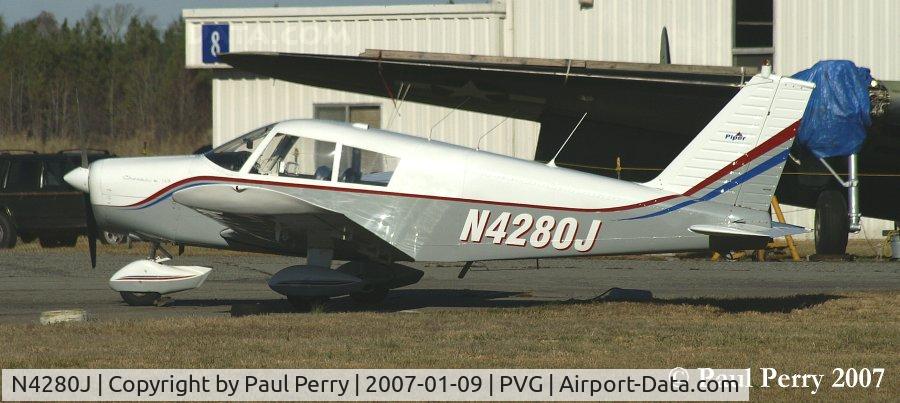 N4280J, 1967 Piper PA-28-140 C/N 28-22640, A somewhat local transient
