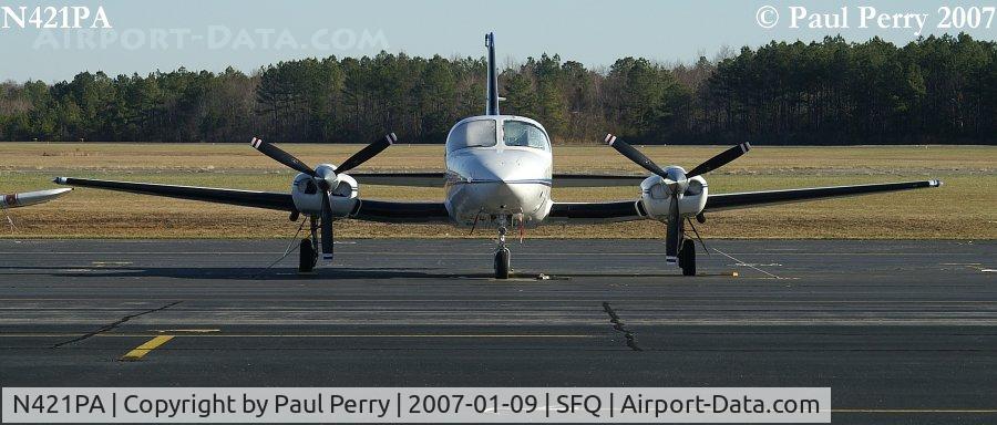 N421PA, 1976 Cessna 421C Golden Eagle C/N 421C0224, Dead on the 12 o'clock