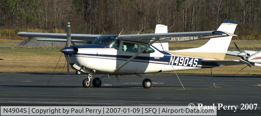 N4904S, 1979 Cessna TR182 Turbo Skylane RG C/N R18201444, Parked on the home tarmac
