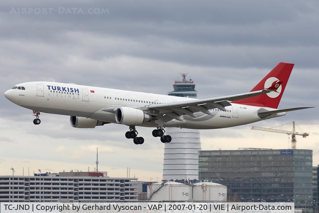 TC-JND, 2006 Airbus A330-203 C/N 754, heavy instead daily B738