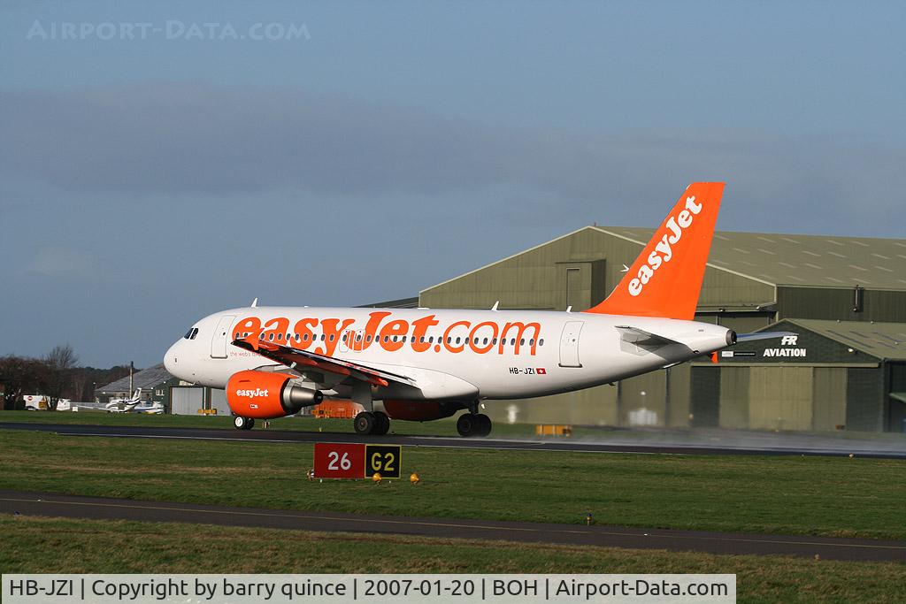HB-JZI, 2004 Airbus A319-111 C/N 2245, EASYJET A-319