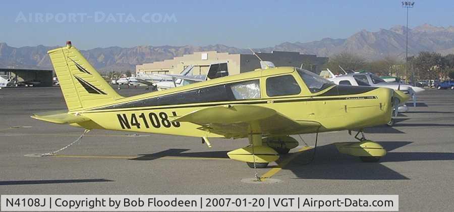N4108J, 1966 Piper PA-28-140 C/N 28-22421, 1966 Piper PA-28-140 at North Las Vegas