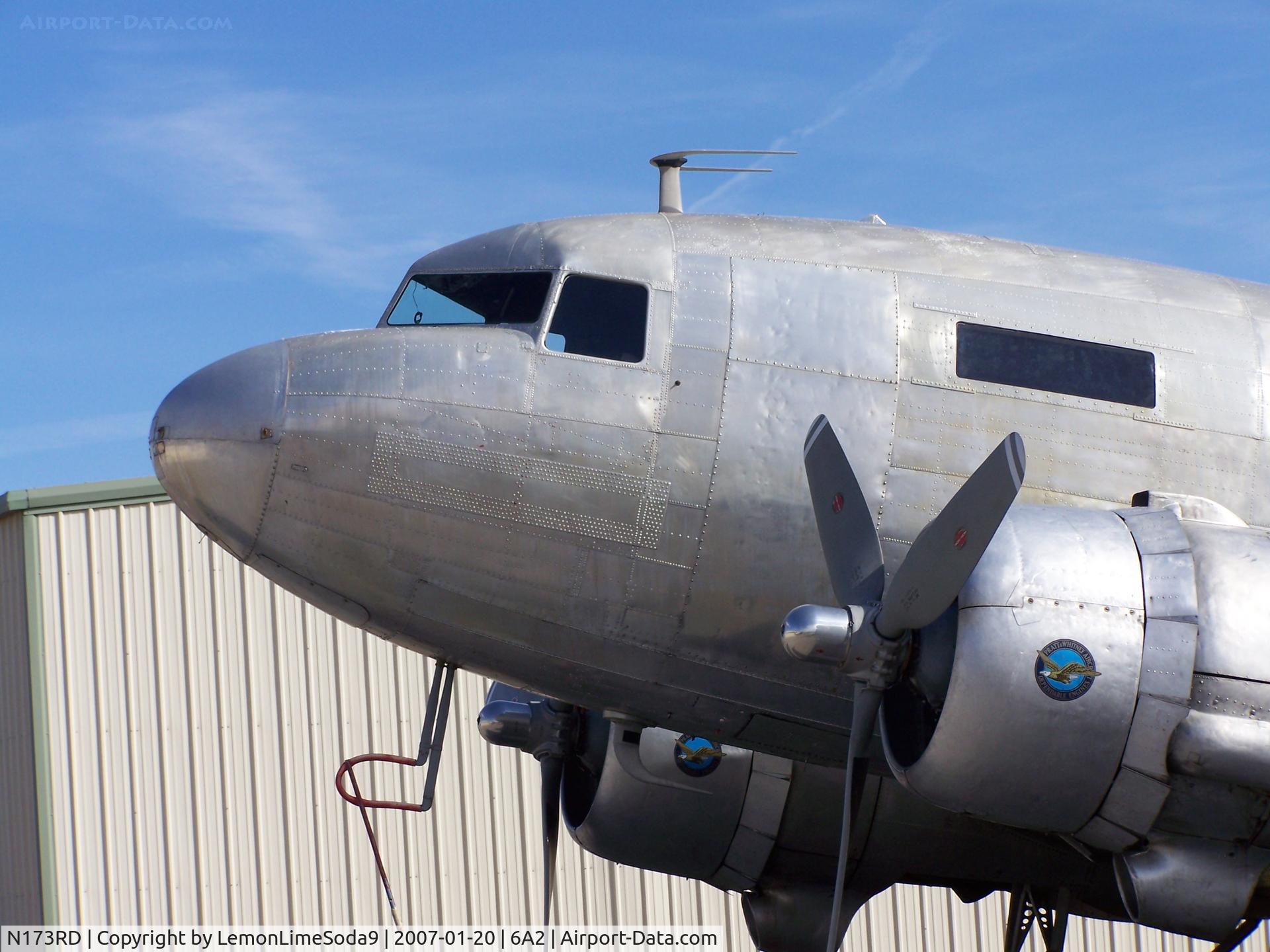 N173RD, 1944 Douglas DC-3C C/N 25313, This was taken during a quick stop to the Griffin Spalding Airport.