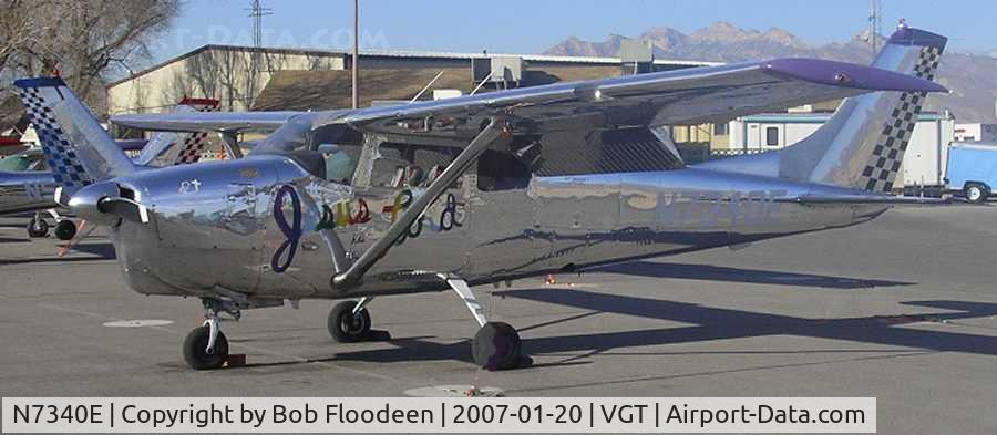 N7340E, 1959 Cessna 210 C/N 57040, 1959 Cessna 210 at North Las Vegas