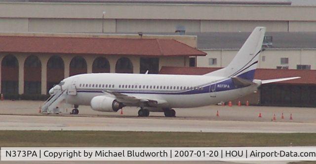 N373PA, 1987 Boeing 737-3Y0 C/N 23749, Parked across the field
