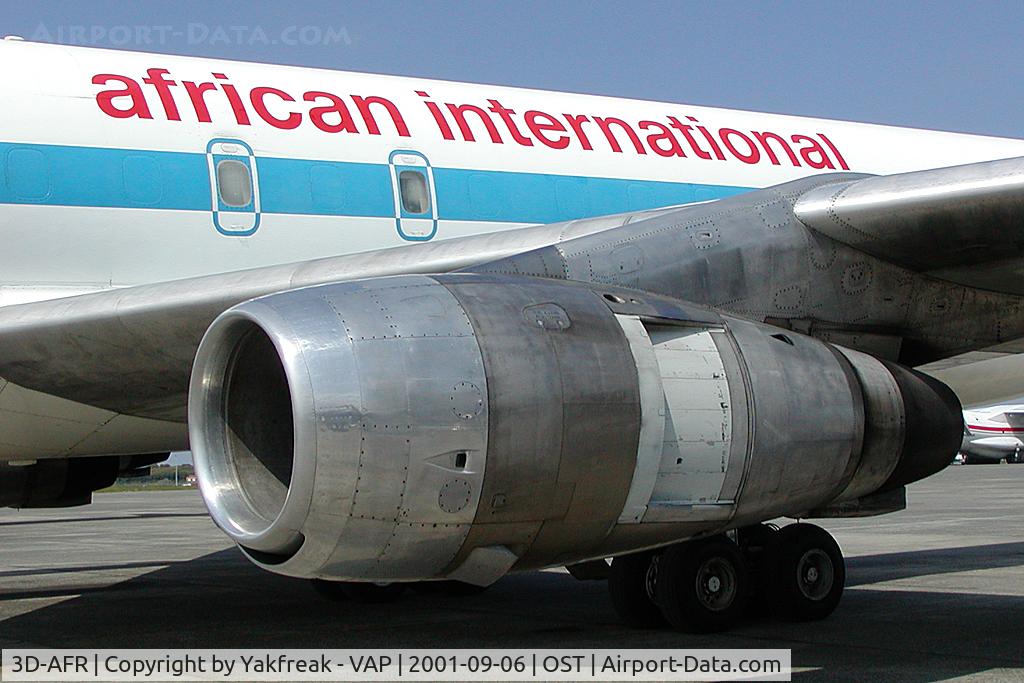 3D-AFR, 1965 Douglas DC-8-54F C/N 45802, African International DC8-50
