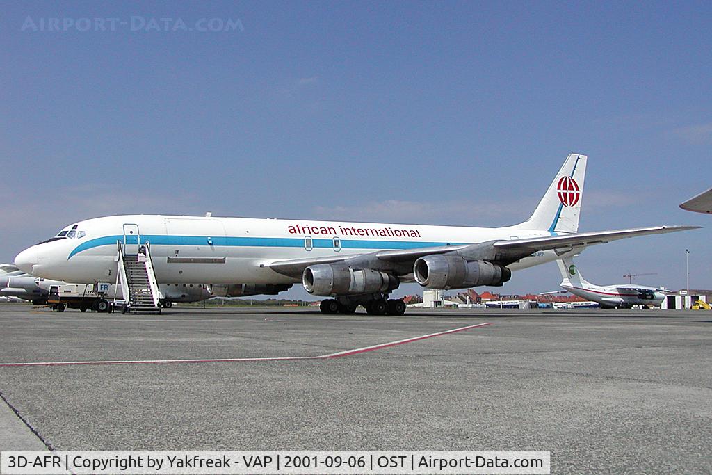 3D-AFR, 1965 Douglas DC-8-54F C/N 45802, African International DC8-50