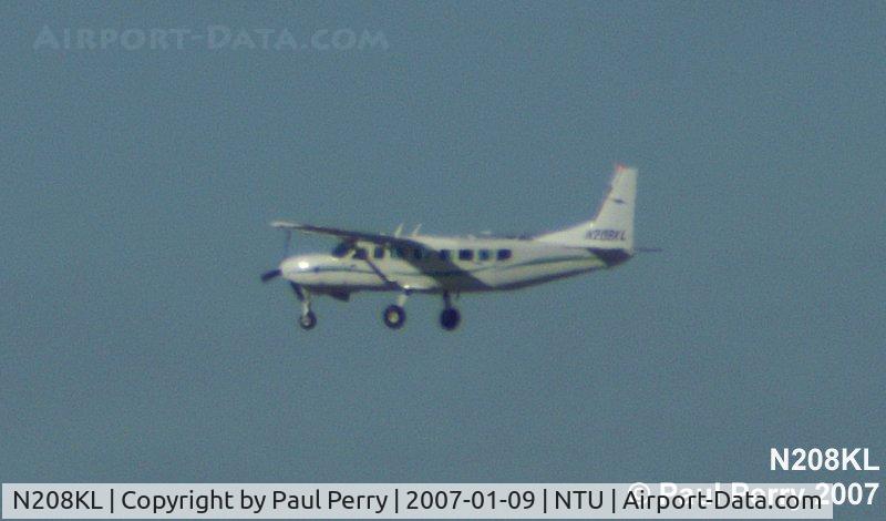 N208KL, 2005 Cessna 208B C/N 208B1127, Outbound from NAS Oceana