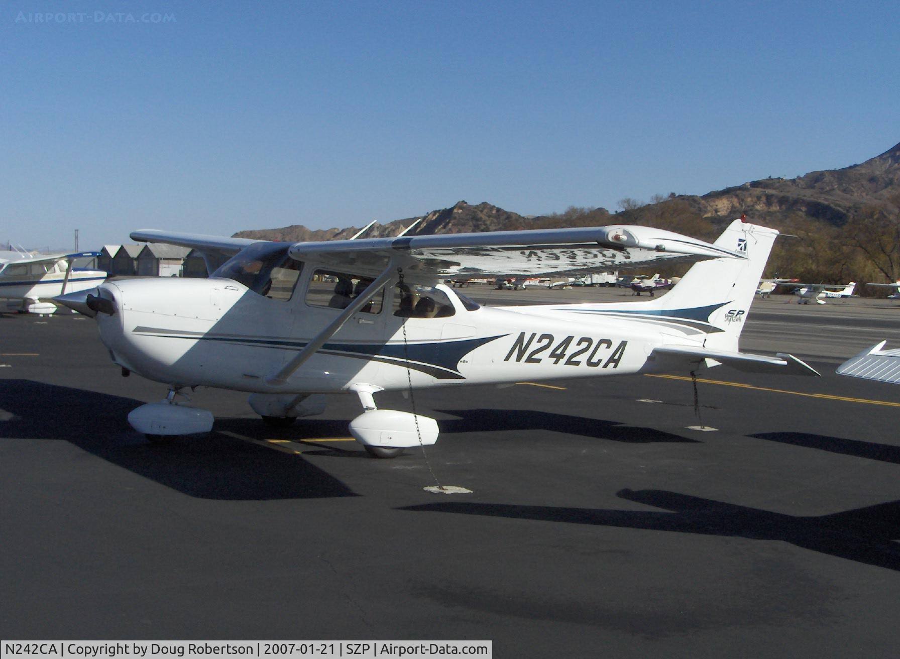 N242CA, 2004 Cessna 172S C/N 172S9630, 2004 Cessna 172S SKYHAWK SP, Lycoming IO-360-L2A 180 Hp