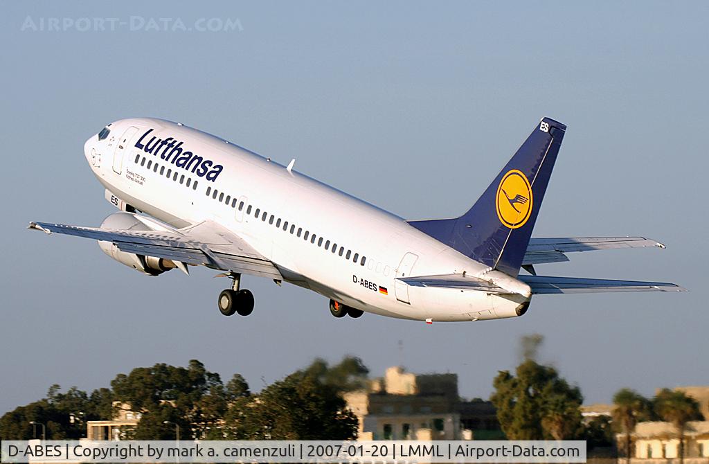 D-ABES, 1992 Boeing 737-330 C/N 26432, B.737