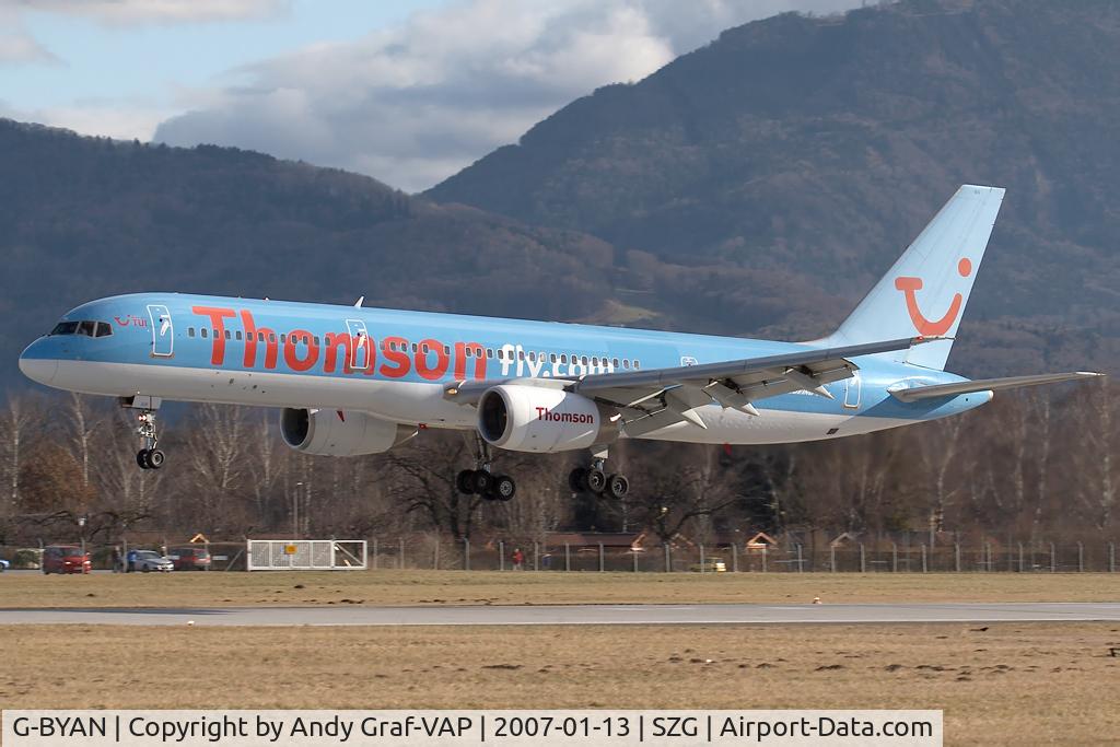 G-BYAN, 1994 Boeing 757-204 C/N 27219, Thomson 757-200