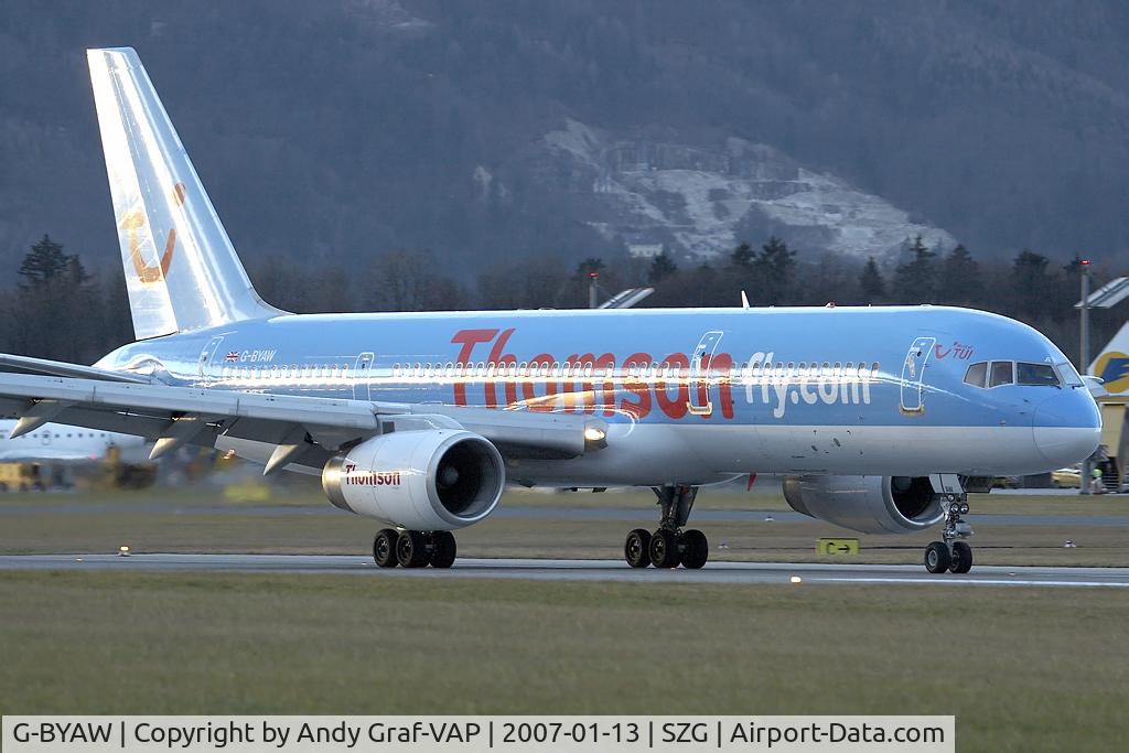 G-BYAW, 1995 Boeing 757-204 C/N 27234, Thomson 757-200
