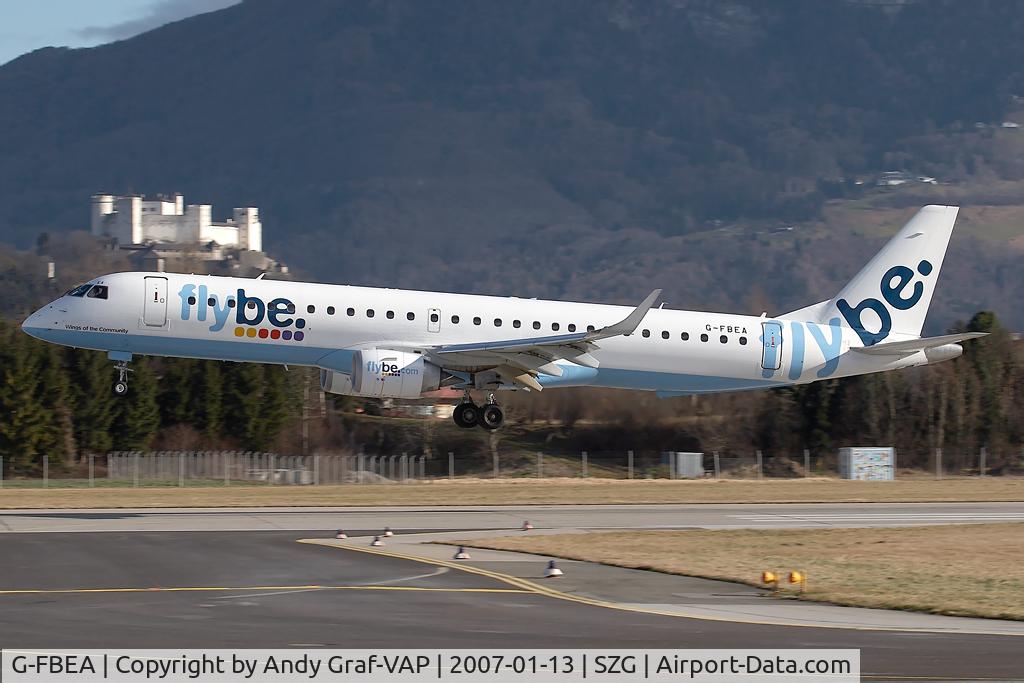 G-FBEA, 2006 Embraer 195LR (ERJ-190-200LR) C/N 19000029, Fly BE EMB195