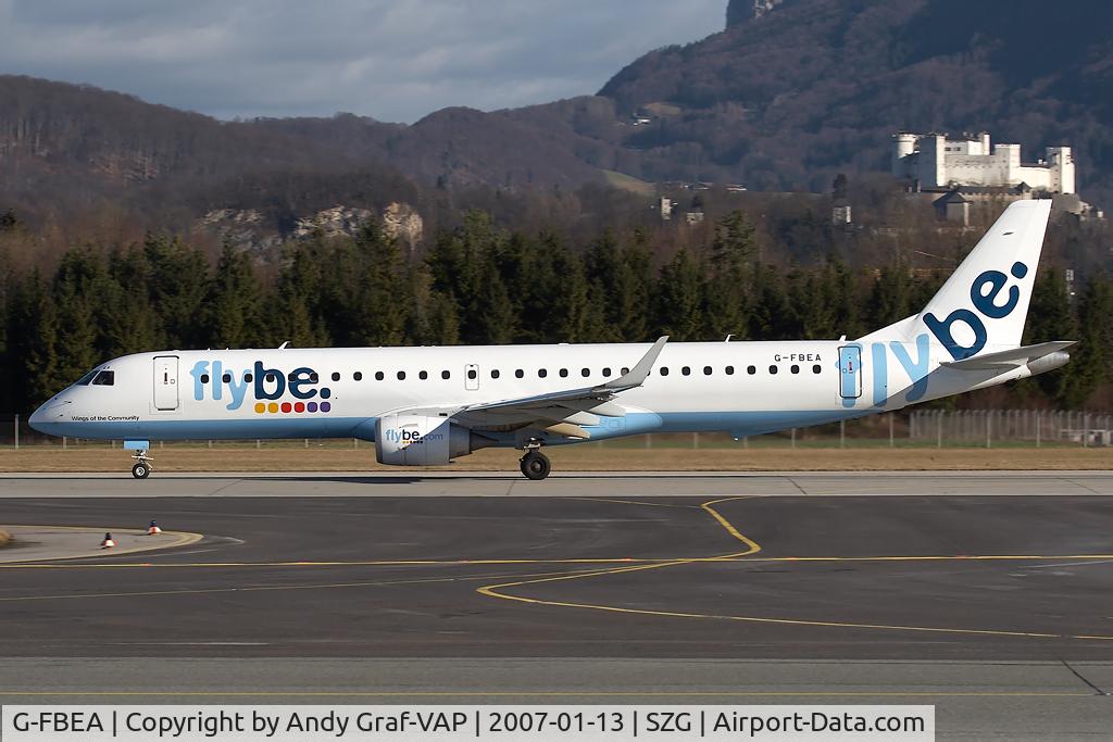 G-FBEA, 2006 Embraer 195LR (ERJ-190-200LR) C/N 19000029, Fly BE EMB195