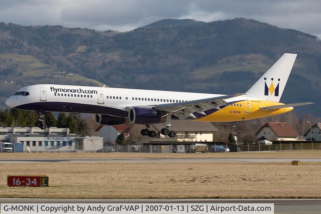 G-MONK, 1988 Boeing 757-2T7 C/N 24105, Monarch 757-200