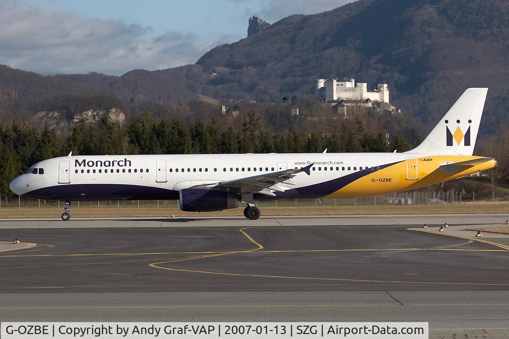 G-OZBE, 2002 Airbus A321-231 C/N 1707, Monrach A321-200