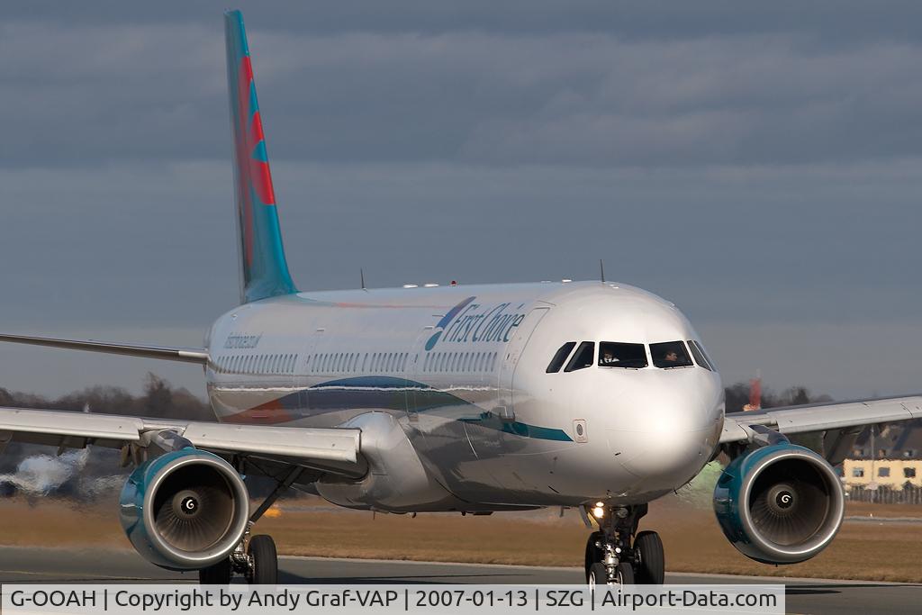 G-OOAH, 1998 Airbus A321-211 C/N 781, First Choice A321-200