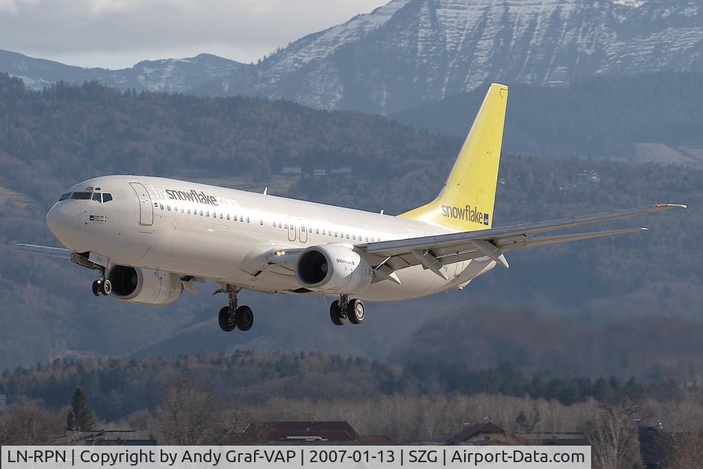 LN-RPN, 2000 Boeing 737-883 C/N 30470, Snowflake 737-800