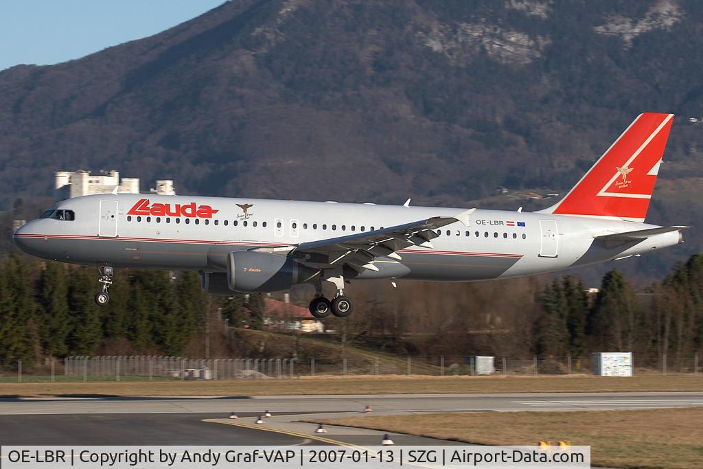 OE-LBR, 2000 Airbus A320-214 C/N 1150, Lauda Air A320