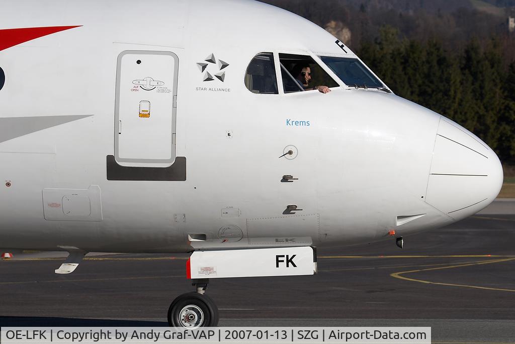 OE-LFK, 1995 Fokker 70 (F-28-0070) C/N 11555, Austrian Arrows Foker 70