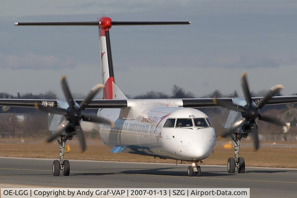 OE-LGG, 2002 De Havilland Canada DHC-8-402Q Dash 8 C/N 4074, Austrian Arrows Dash 8-400