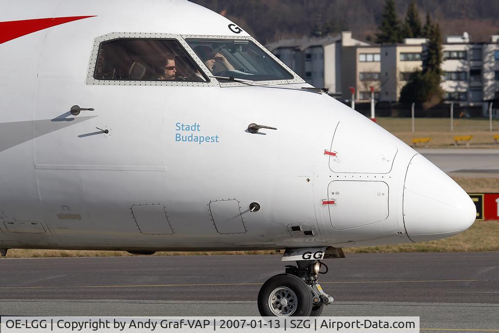 OE-LGG, 2002 De Havilland Canada DHC-8-402Q Dash 8 C/N 4074, Austrian Arrows Dash 8-400
