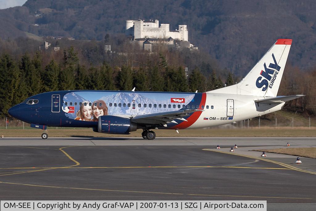 OM-SEE, 1992 Boeing 737-53C C/N 24827, Sky Europe 737-500
