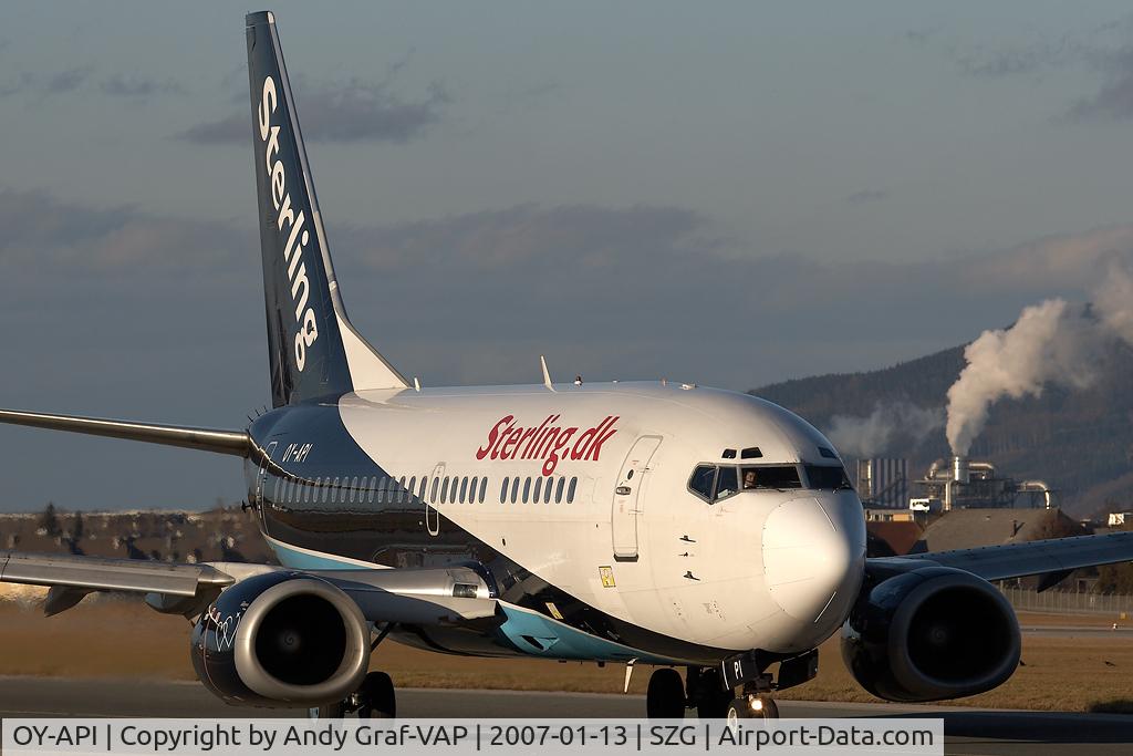 OY-API, 1997 Boeing 737-5L9 C/N 28722, Sterling 737-500