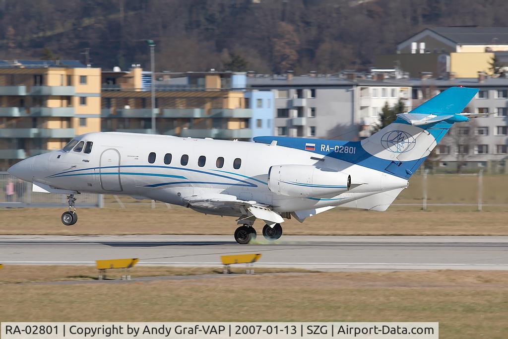 RA-02801, 1980 British Aerospace HS.125 Series 700B C/N 257097, S-Air Bae125