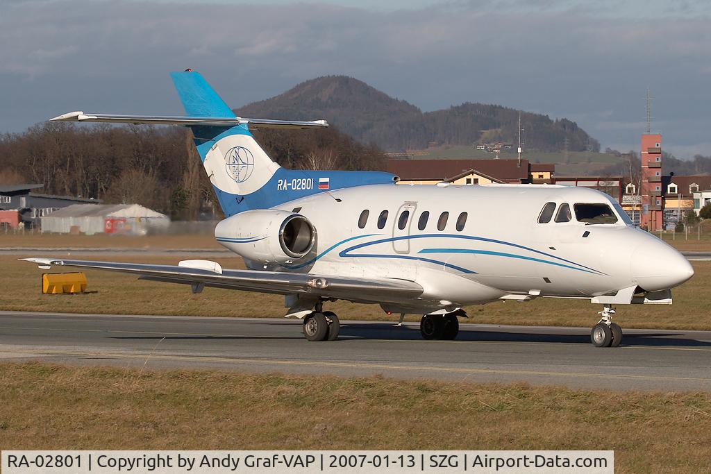 RA-02801, 1980 British Aerospace HS.125 Series 700B C/N 257097, S-Air Bae125