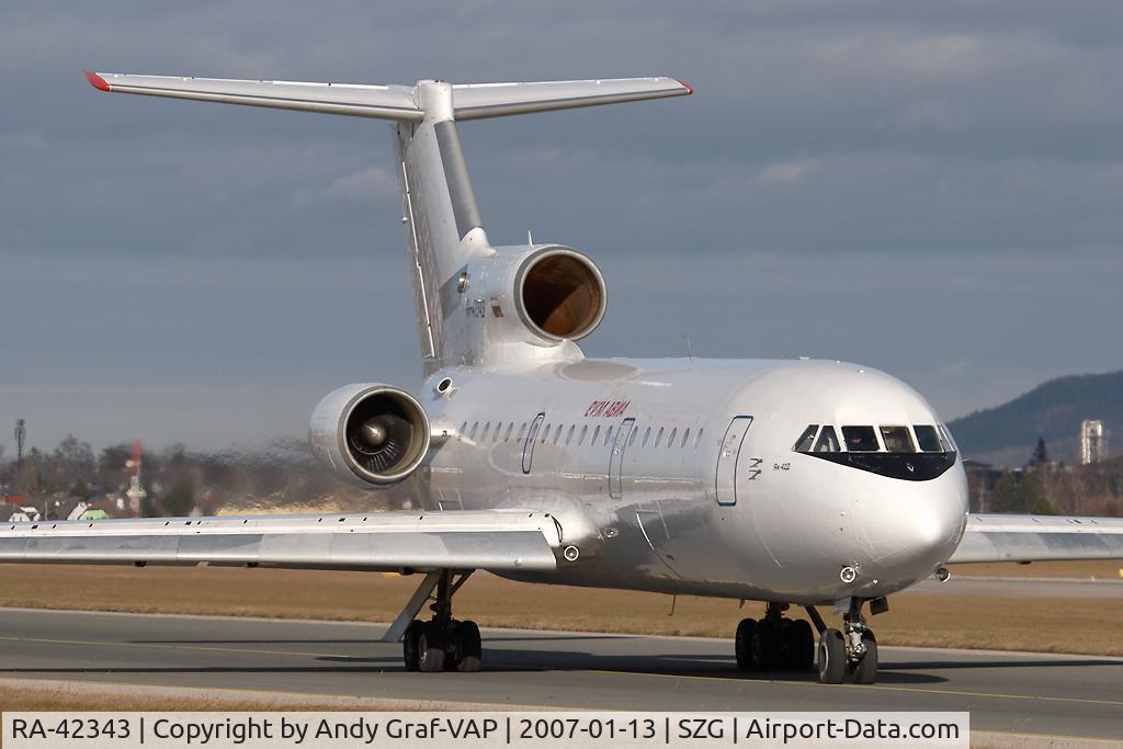 RA-42343, 1987 Yakovlev Yak-42 C/N 4520421708285, Vim Air Yak42