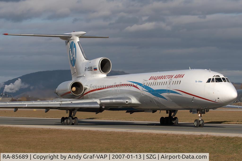 RA-85689, 1990 Tupolev Tu-154M C/N 90A860, Vladivostok Avia Tu154M