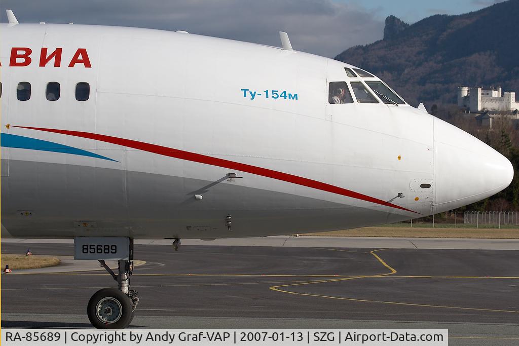 RA-85689, 1990 Tupolev Tu-154M C/N 90A860, Vladivostok Avia Tu154M