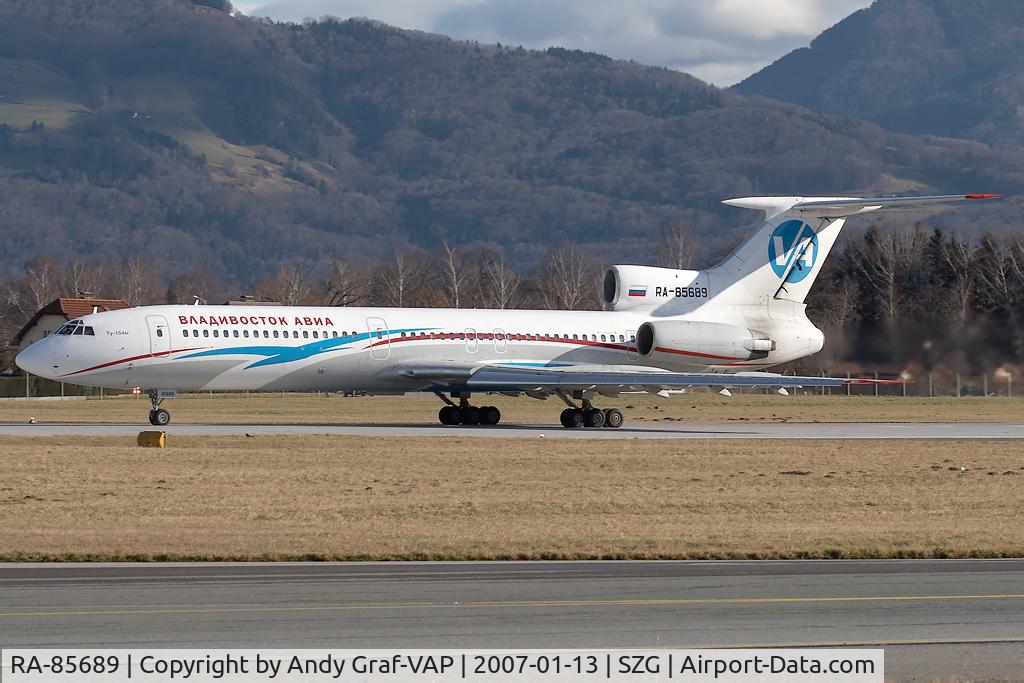 RA-85689, 1990 Tupolev Tu-154M C/N 90A860, Vladivostok Avia Tu154M