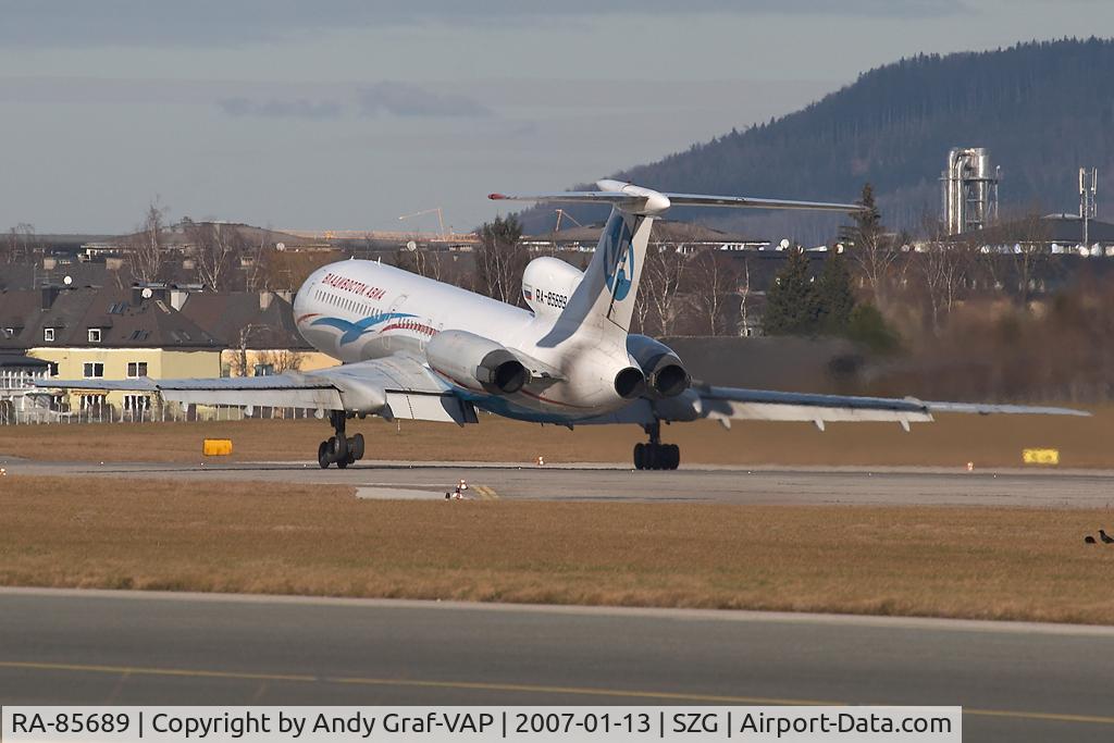 RA-85689, 1990 Tupolev Tu-154M C/N 90A860, Vladivostok Avia Tu154M