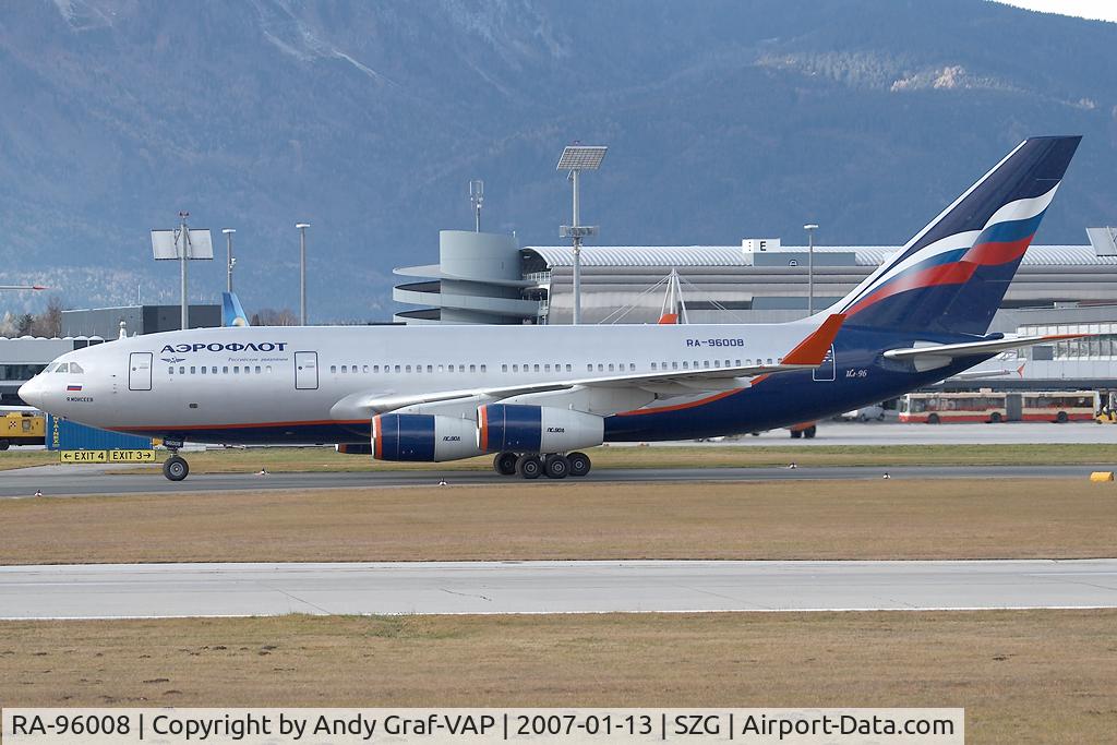 RA-96008, 1992 Ilyushin Il-96-300 C/N 74393201005, Aeroflot Il96