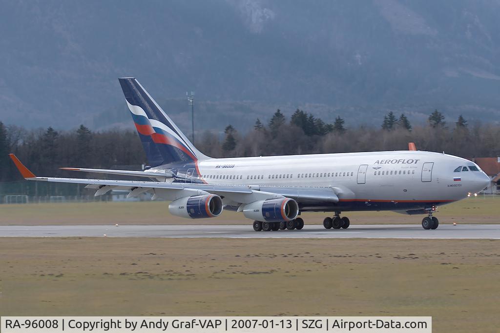 RA-96008, 1992 Ilyushin Il-96-300 C/N 74393201005, Aeroflot Il96