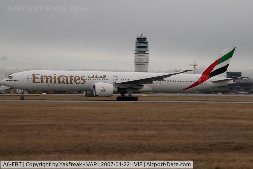 A6-EBT, 2006 Boeing 777-31H/ER C/N 32730, Boeing 777-300 Emirates