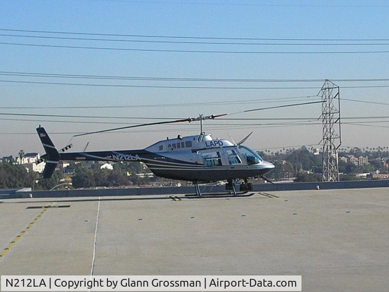 N212LA, 1987 Bell 206B JetRanger III C/N 3957, 1987 Bell 206B at Hooper Heliport