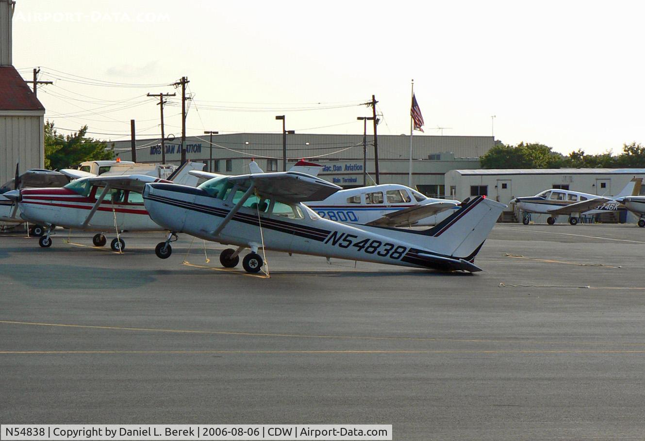 N54838, 1981 Cessna 172P C/N 17275064, No, this Skyhawk isn't taking off - at least not without an engine!