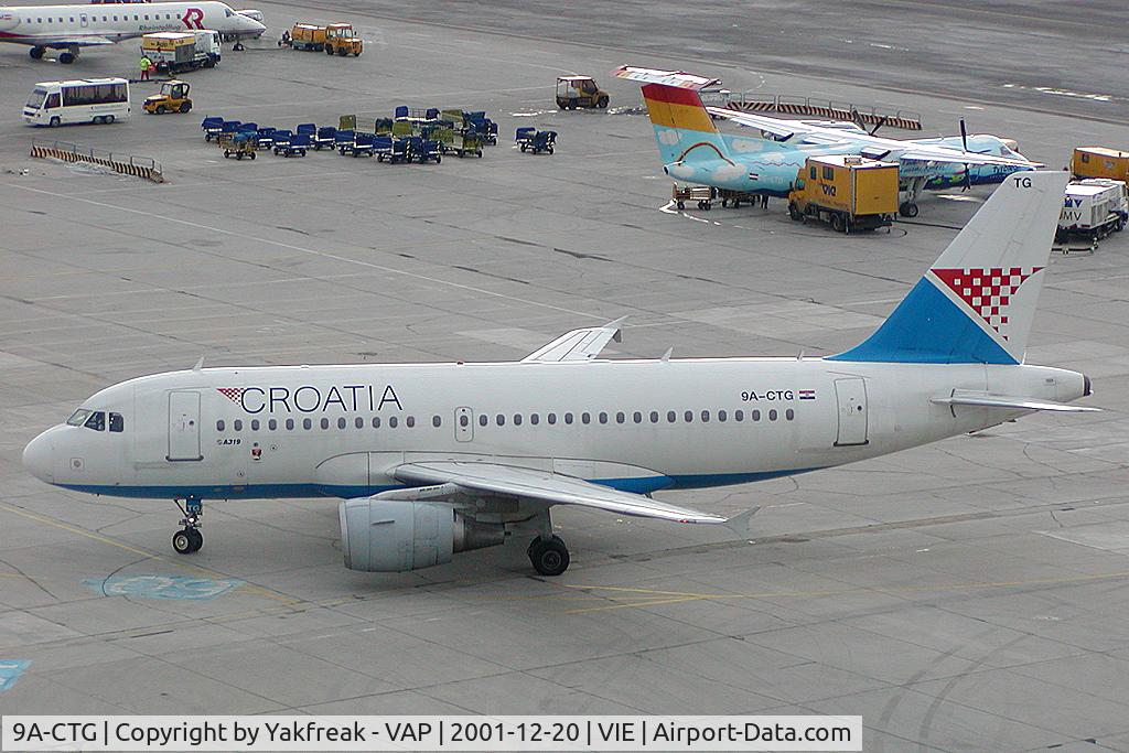 9A-CTG, 1998 Airbus A319-112 C/N 767, Croatia Airlines Airbus 319