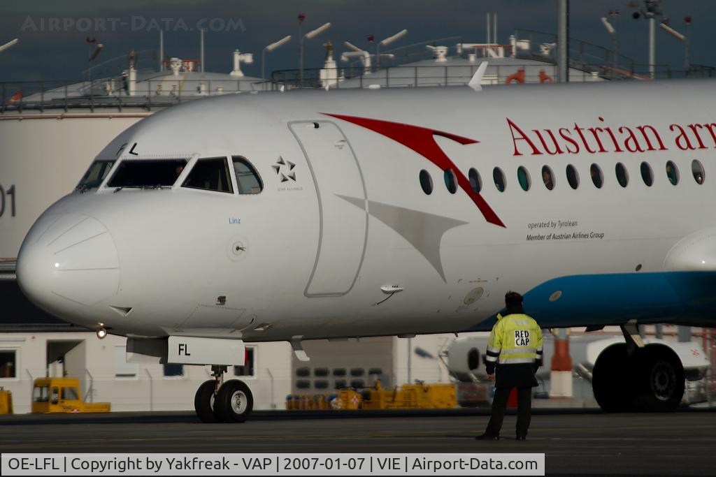OE-LFL, 1995 Fokker 70 (F-28-0070) C/N 11573, Austrian Arrows Fokker 70