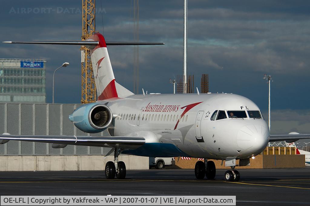 OE-LFL, 1995 Fokker 70 (F-28-0070) C/N 11573, Austrian Arrows Fokker 70