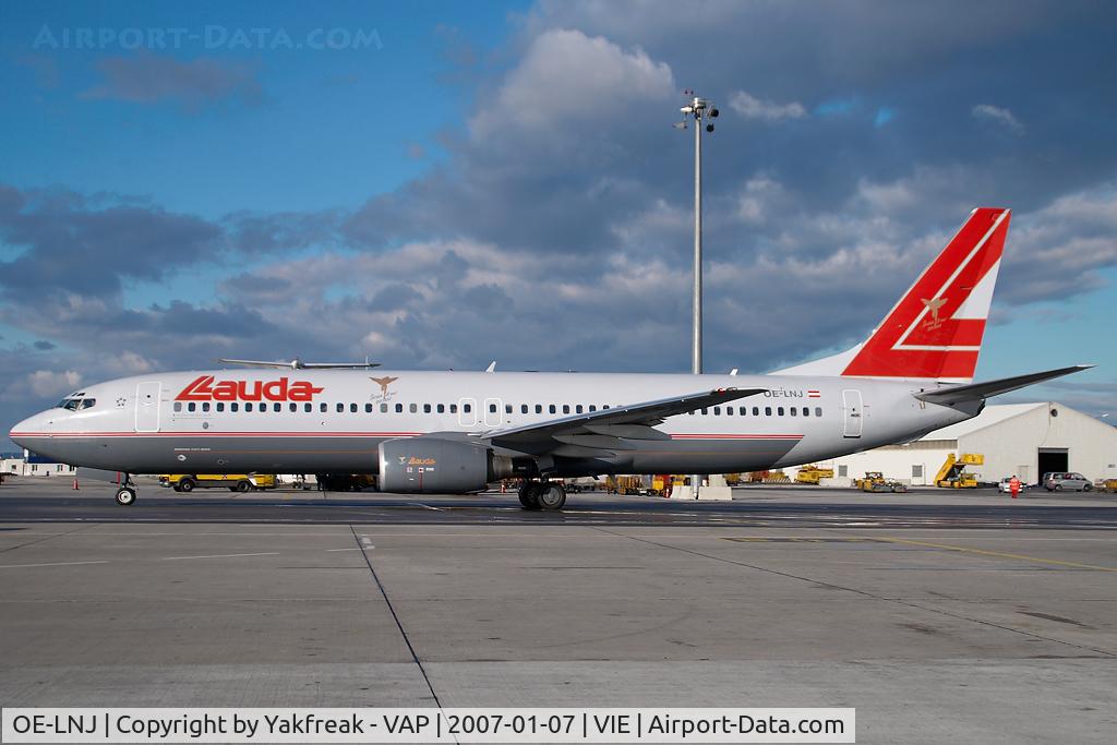 OE-LNJ, 1998 Boeing 737-8Z9 C/N 28177, Lauda Air Boeing 737-800