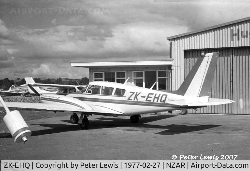 ZK-EHQ, 1970 Piper PA-39 C/N 39-35, PA39 Twin Comanche CR