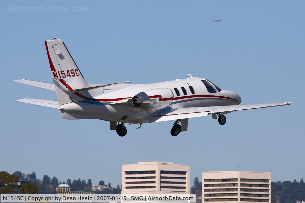 N154SC, 1980 Cessna 501 Citation I/SP C/N 501-0154, 1980 Cessna 501/G Citation I/SP N154SC climbing out from RWY 3 enroute to Heber City Municipal Russ McDonald Field (36U) - Heber City, UT.  Park City Ski Resort is near Heber City.