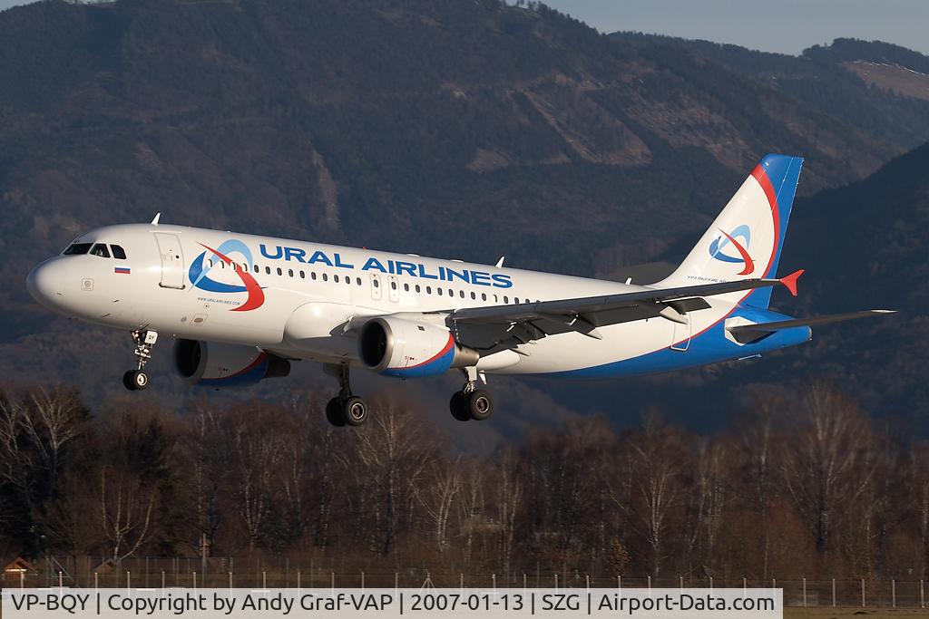 VP-BQY, 1990 Airbus A320-211 C/N 140, Ural Airlines A320-200