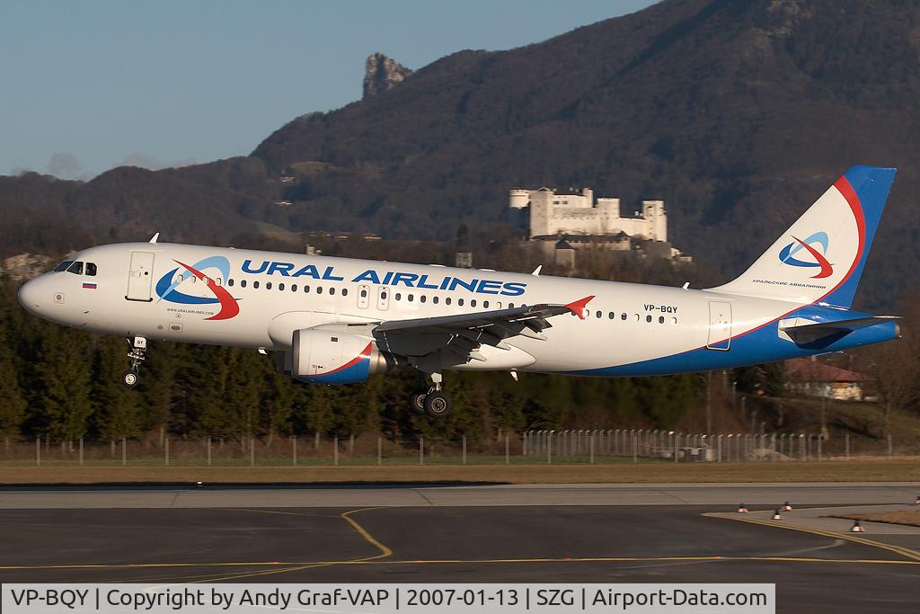 VP-BQY, 1990 Airbus A320-211 C/N 140, Ural Airlines A320-200